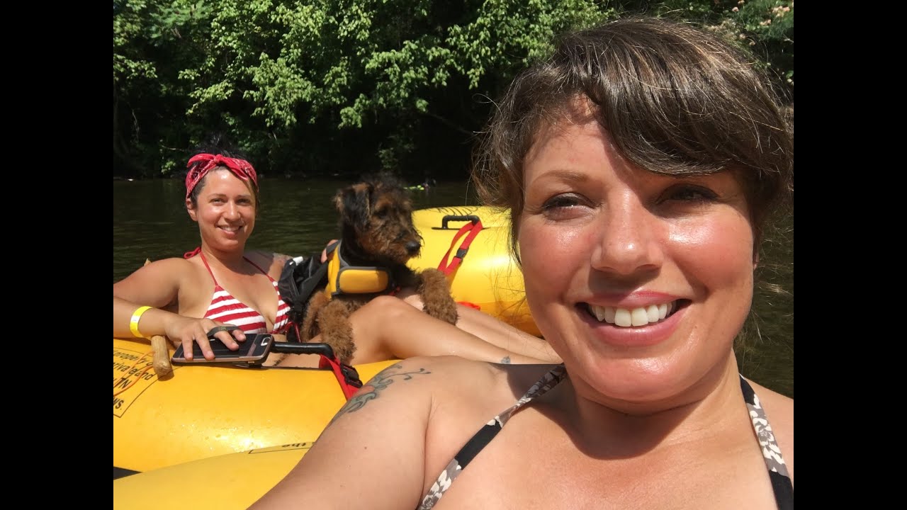'Video thumbnail for What It's Like Tubing With Smoky Mountain River Rat... With Dogs!'