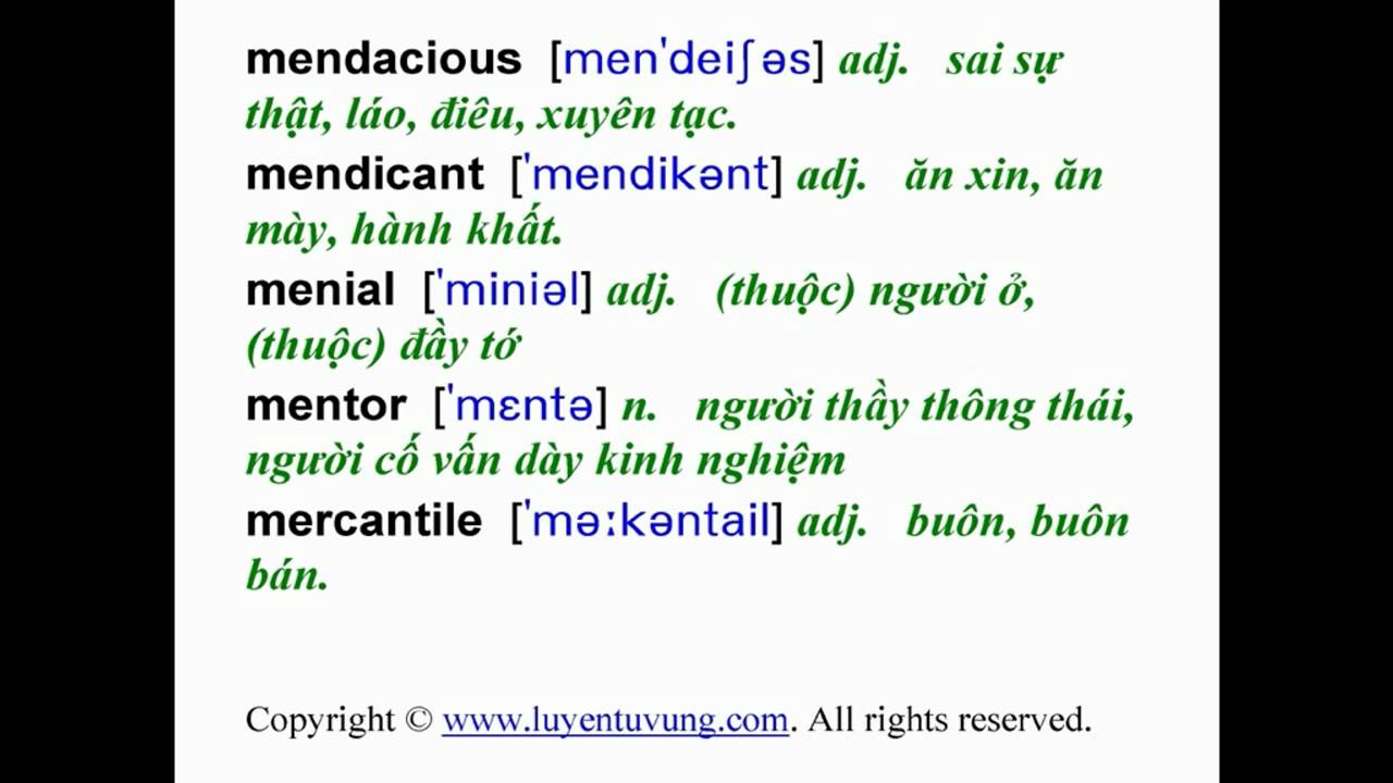'Video thumbnail for Essential Words for the GRE - Lesson 084'