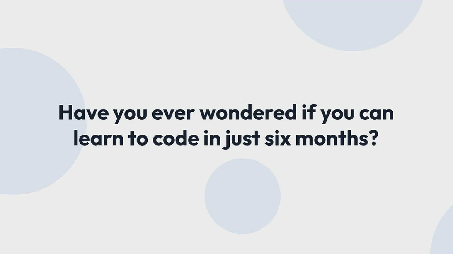 'Video thumbnail for How I Learned to Code in 6 Months (With No Experience)'