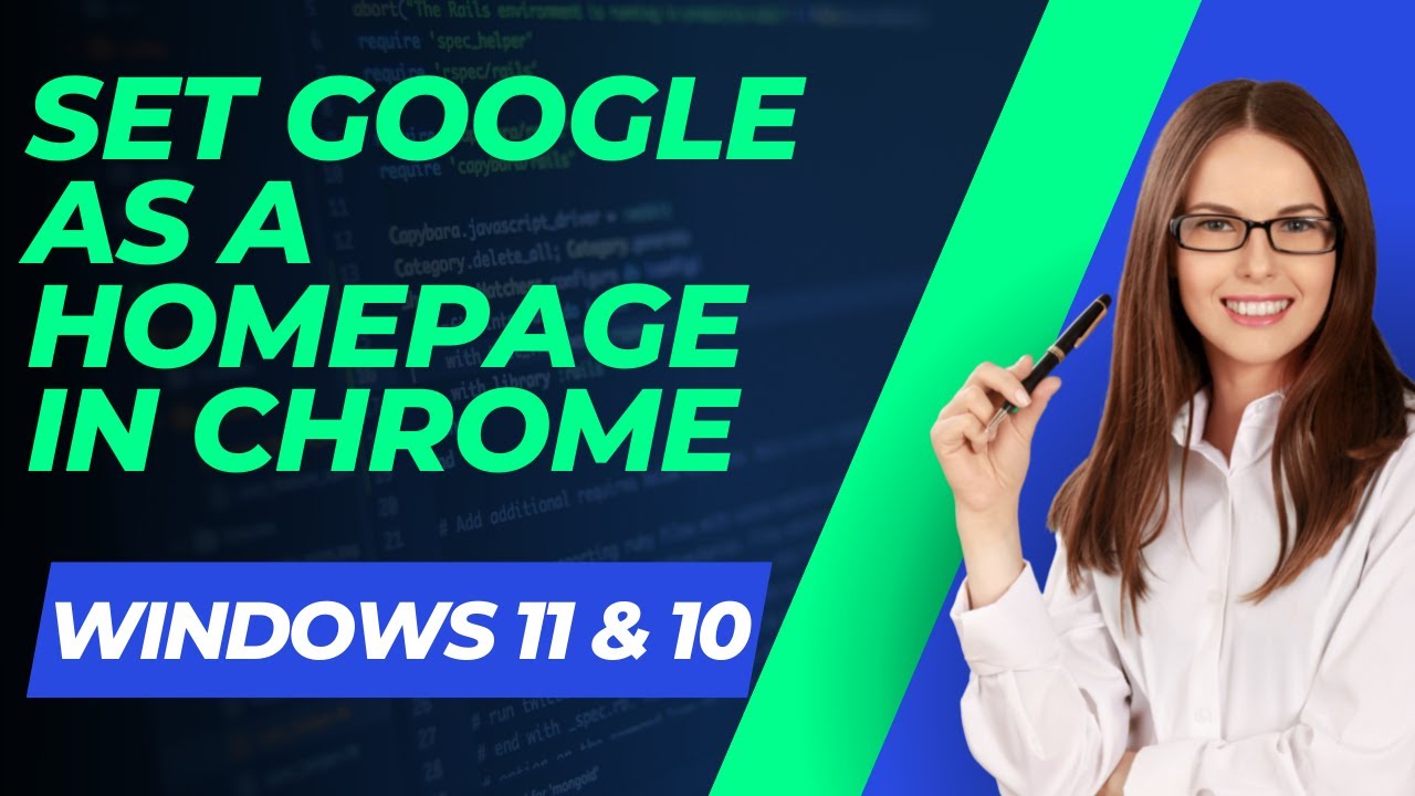 'Video thumbnail for Set Google as a Homepage in Google Chrome'