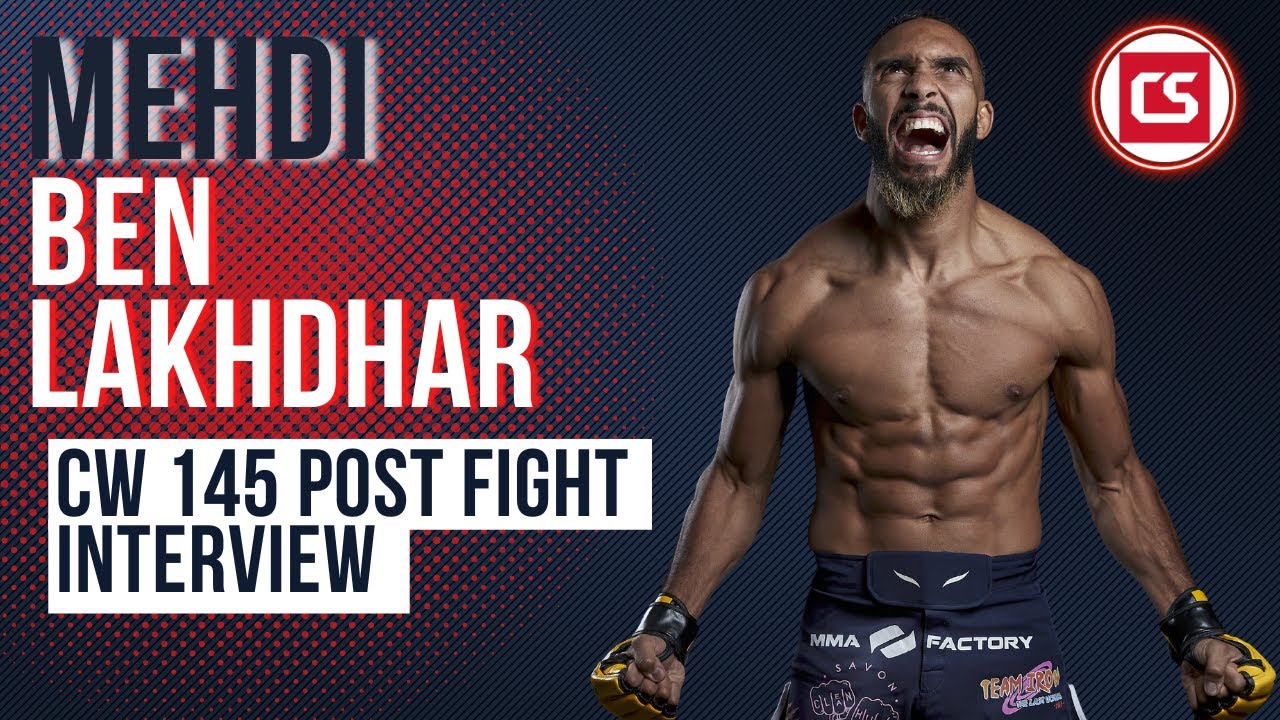 Video thumbnail for Mehdi Ben Lakhdhar Cage Warriors 145 Post Fight Interview