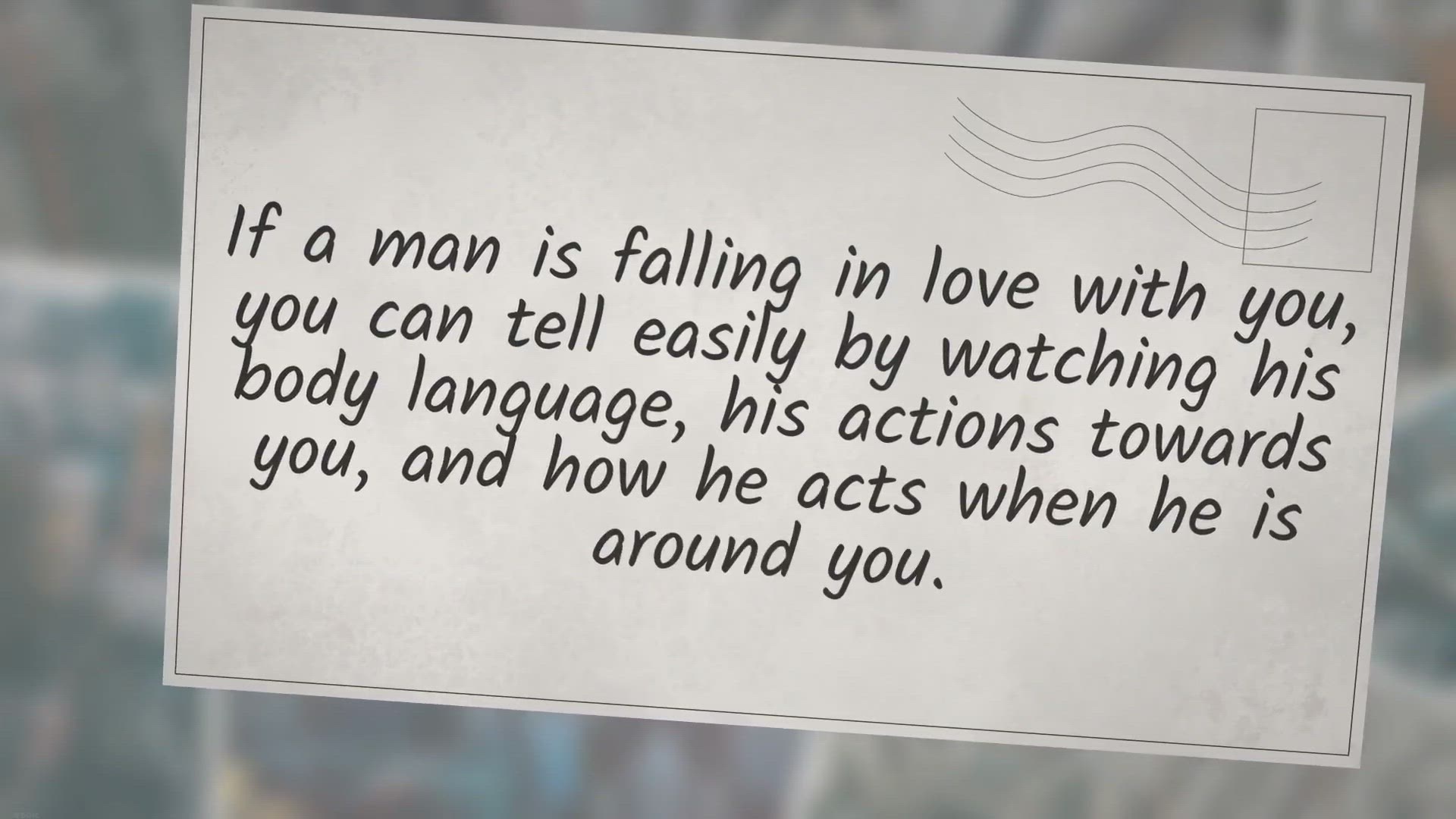 Video thumbnail for 3 Hidden Signs A Man Is Falling In Love With You