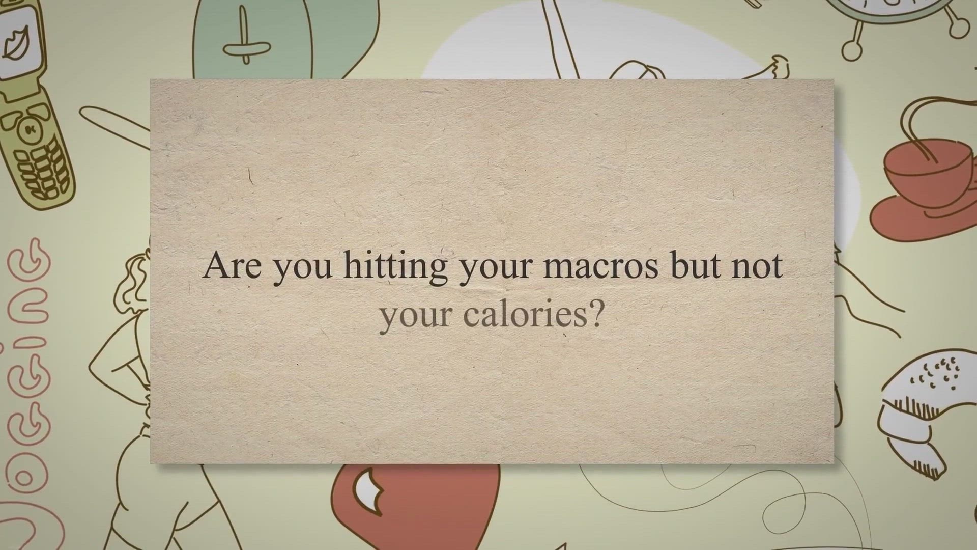 Video thumbnail for 7 Reasons You Are Hitting Macros But Not Calories (How to Fix It)