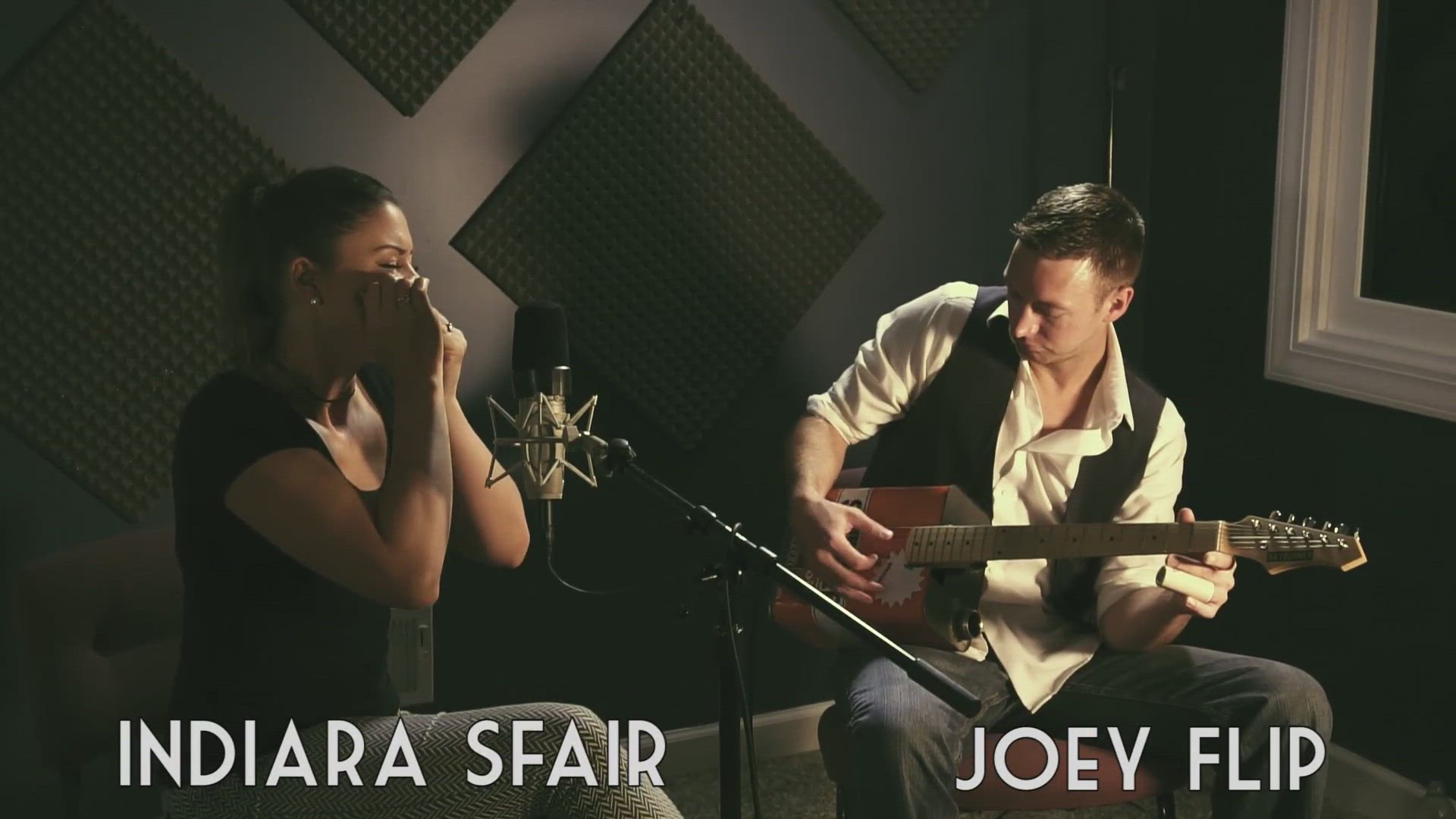 Video thumbnail for Hayburner Guitar presents Amazing Grace by Indiara Sfair and Joe Flip (1080p)