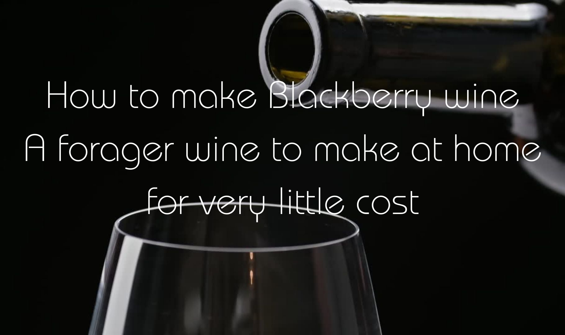 Video thumbnail for How to Make Blackberry Wine a step by step guide