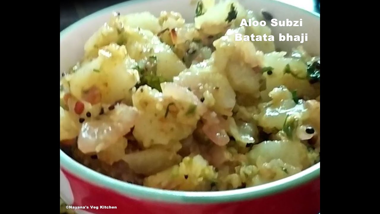 'Video thumbnail for Quick Dry potato subji recipe. Aloo ki sukhi subzi. Potato stuffing for masala dosa. बटाट्याची भाजी'