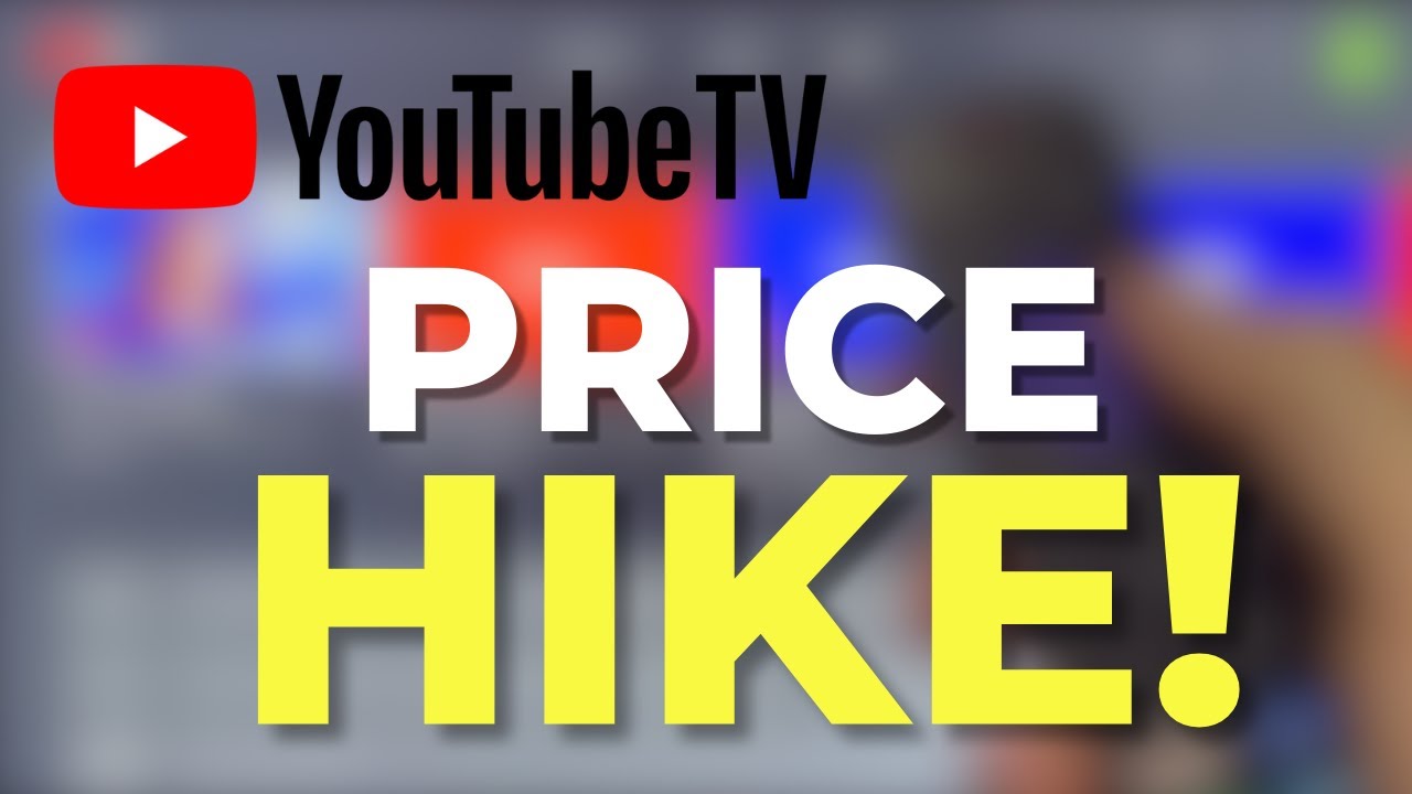 Video thumbnail for NEWS ALERT: YouTube TV Raises Price for the First Time in 3 Years