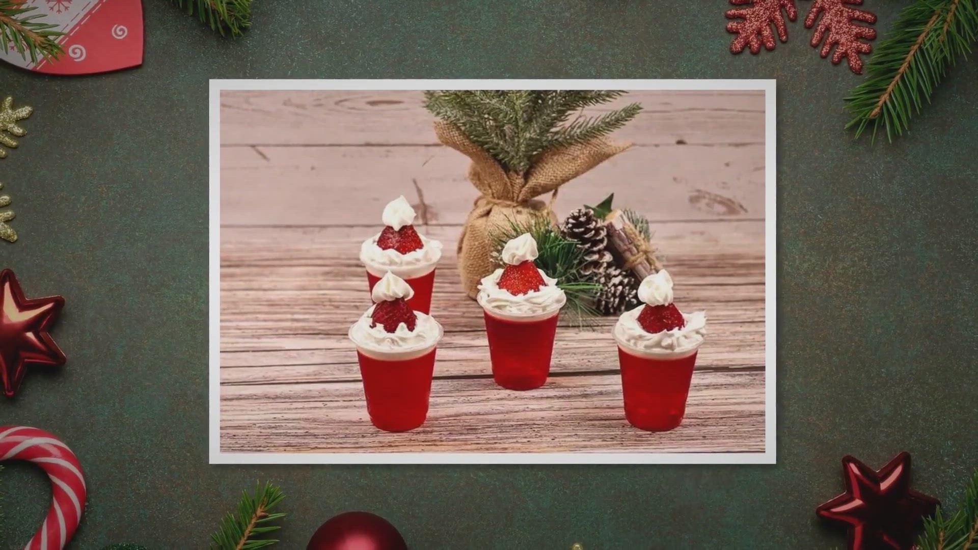 Video thumbnail for Christmas Themed Drinks and Cocktails