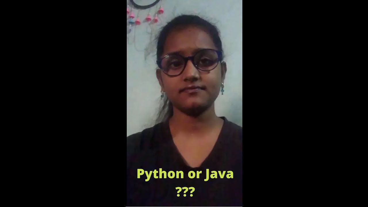 Video thumbnail for Python VS Java | which is a better programming language