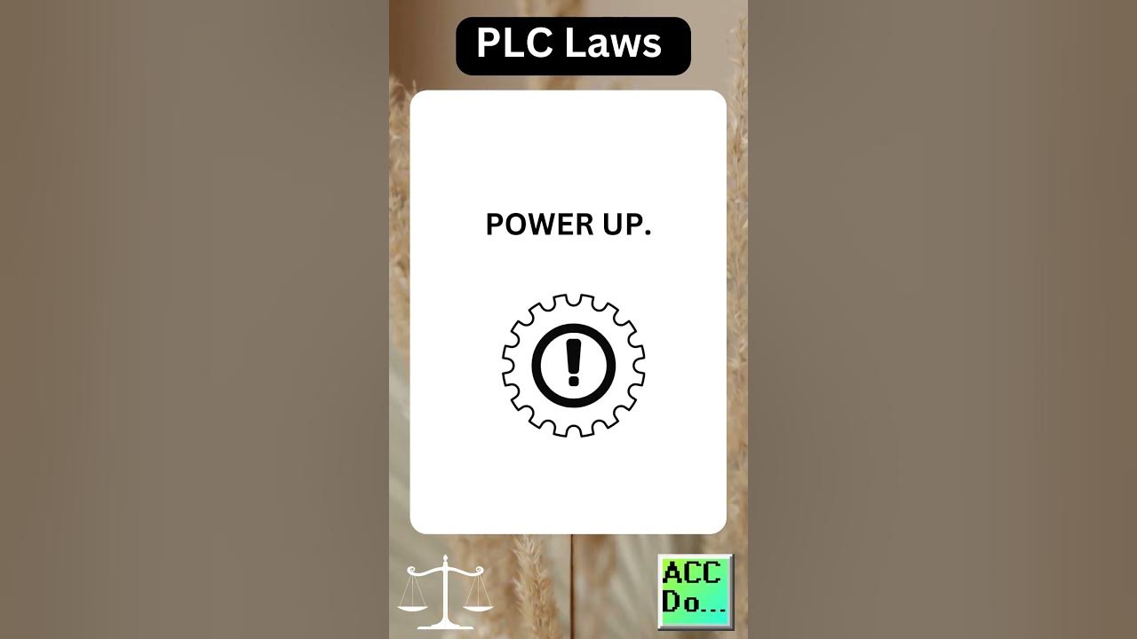 'Video thumbnail for PLC Laws #31 - CHECK FOR PROPER EQUIPMENT GROUNDING BEFORE...'