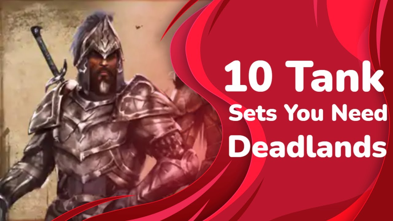 Video thumbnail for 10 Tank Sets You Need This Patch | Elder Scrolls Online | Deadlands