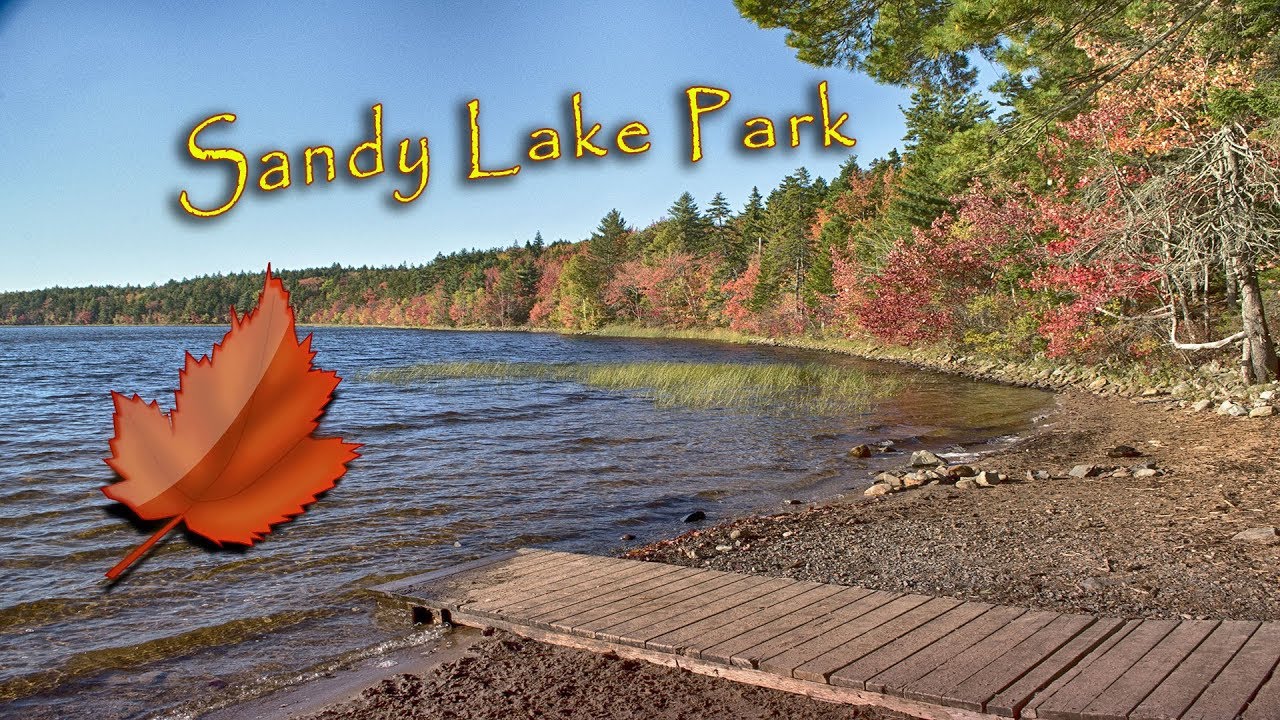 'Video thumbnail for Autumn Colours of Sandy Lake Park - Halifax, Nova Scotia'