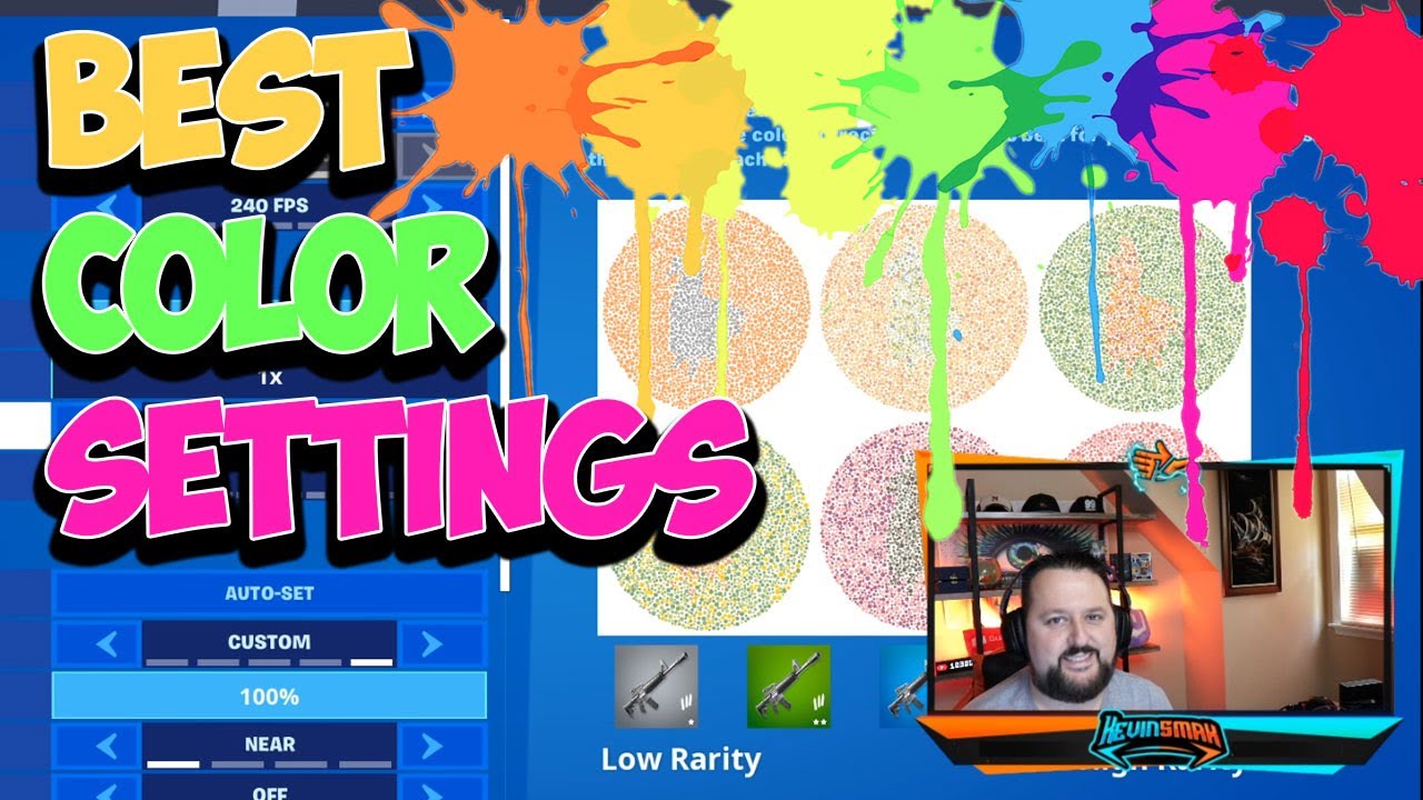 Video thumbnail for Fortnite Best Color Settings 2020 - See Clear and Crush