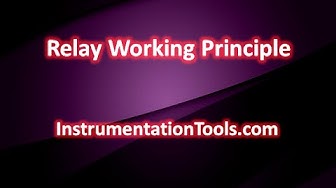 'Video thumbnail for Relay Working Principle'