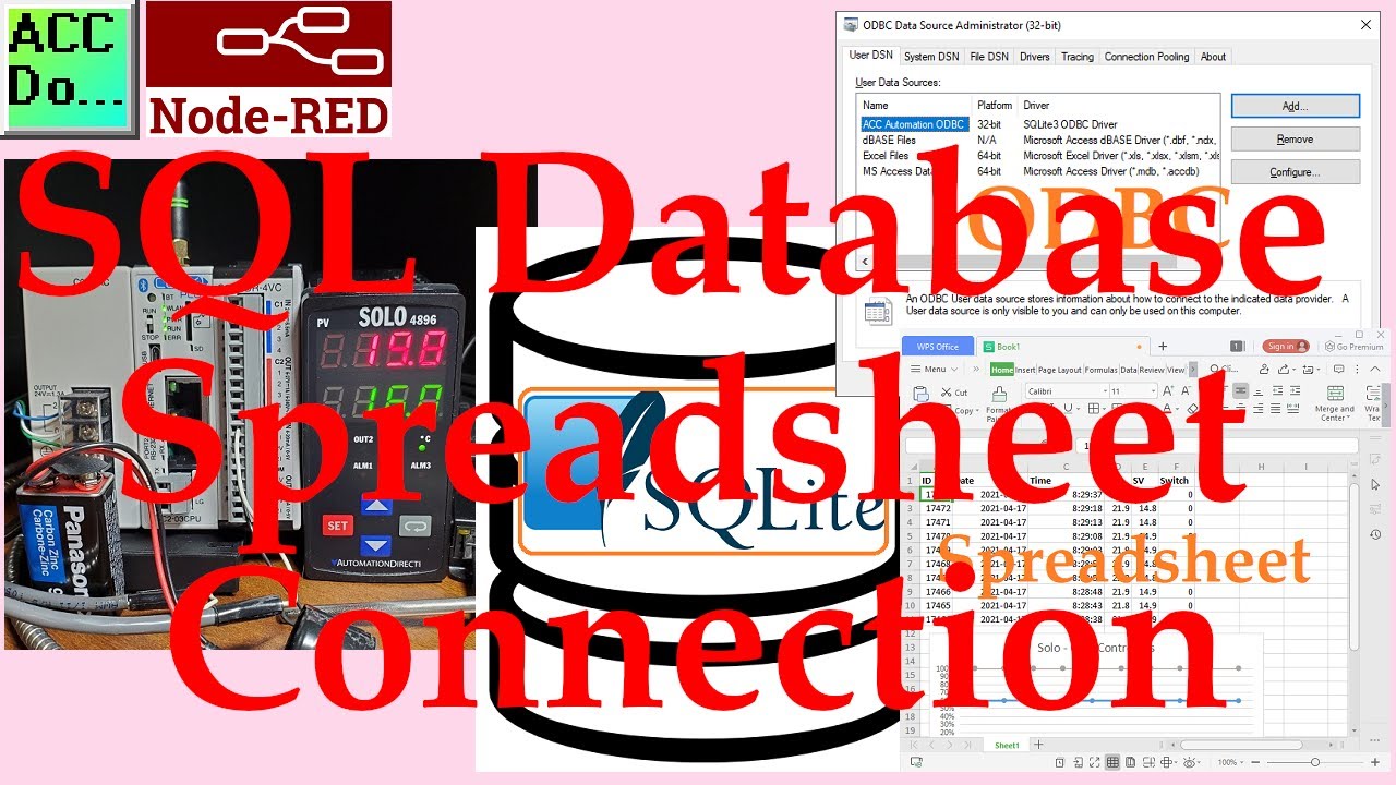 'Video thumbnail for Node-RED SQL Database Spreadsheet Connection'