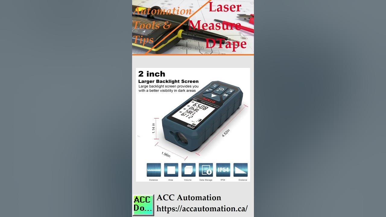 'Video thumbnail for Revolutionize Your Measurements with Laser Measure Automation Tools!'