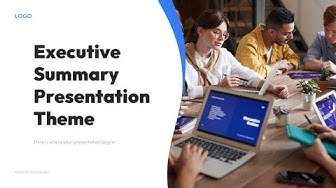 'Video thumbnail for Executive Summary PowerPoint Template by mslides'