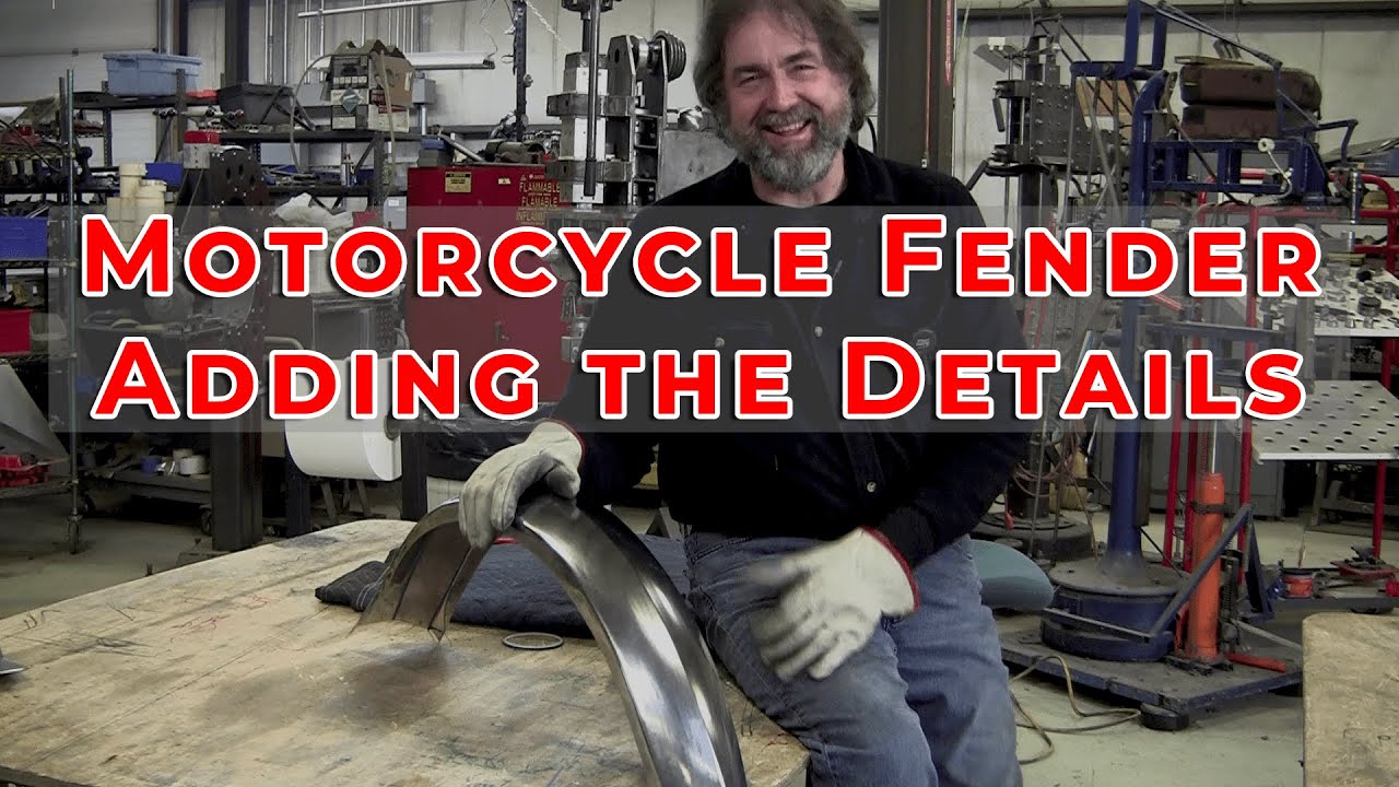Video thumbnail for How to make a Motorcycle Fender (Part 2): Adding Details