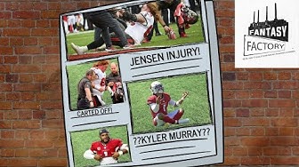 Video thumbnail for Fantasy Factory: Summarizing five news items out of the NFL's training camp