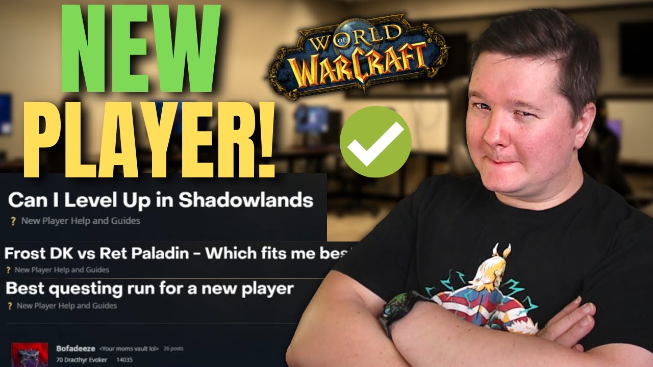 Video thumbnail for WoW New Player Questions + Quick Fire Answers | Erosium Reacts