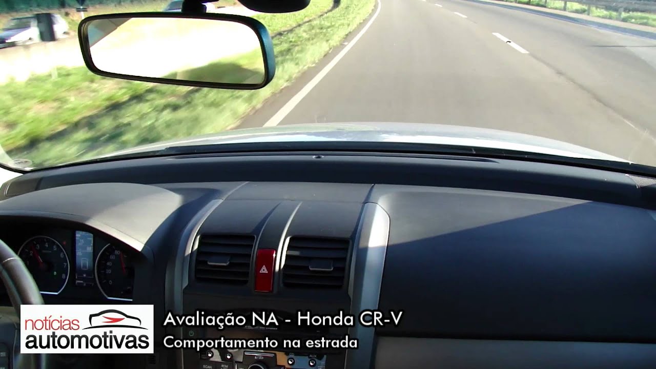 'Video thumbnail for Honda CR-V - Comportamento na estrada - NoticiasAutomotivas.com.br'
