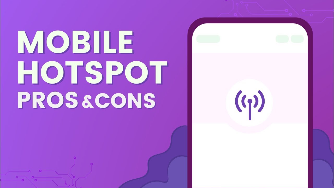 'Video thumbnail for What Is A Mobile Hotspot? | Mobile Hot Spot Pros & Cons'