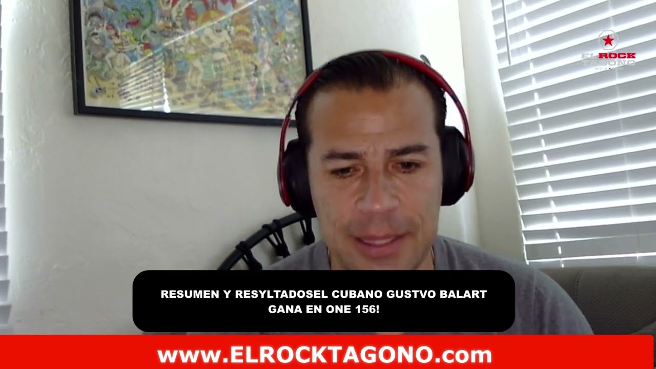Video thumbnail for El Cubano Gustavo Balart, gana en ONE: 156 y se acerca al título mosca de