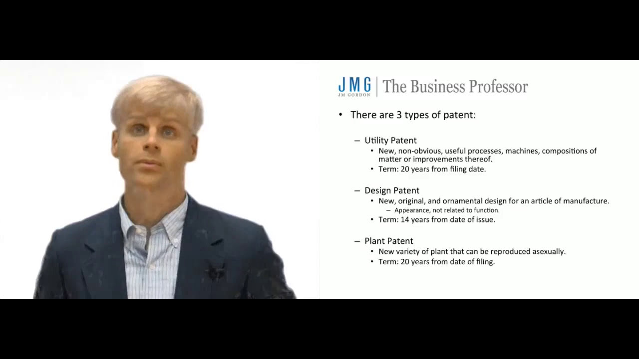 'Video thumbnail for Overview of Patents'