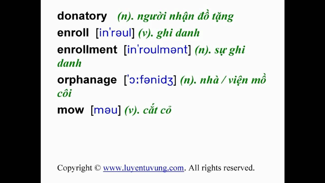 'Video thumbnail for Learn English Vocabulary - Grade 11 - Unit 04 - Lesson 01'