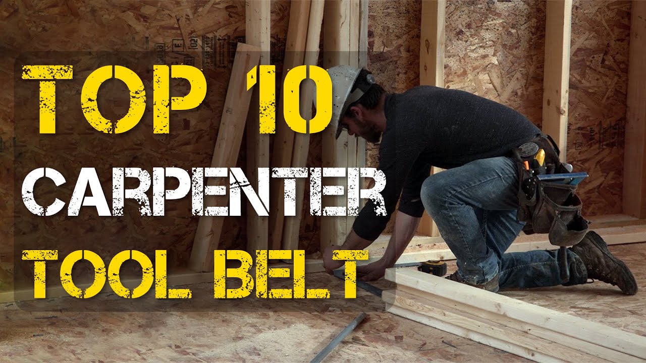 Video thumbnail for Top 10 Best Carpenters Tool Belt