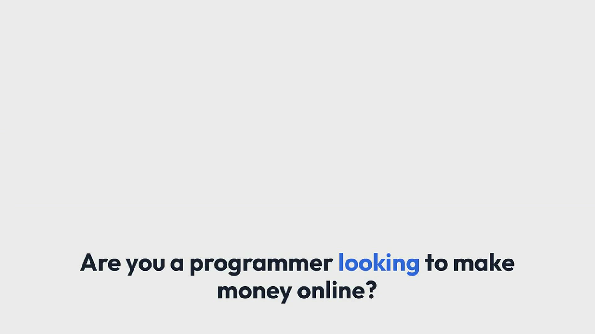 'Video thumbnail for 16 Ways to Get Paid to Code Online'