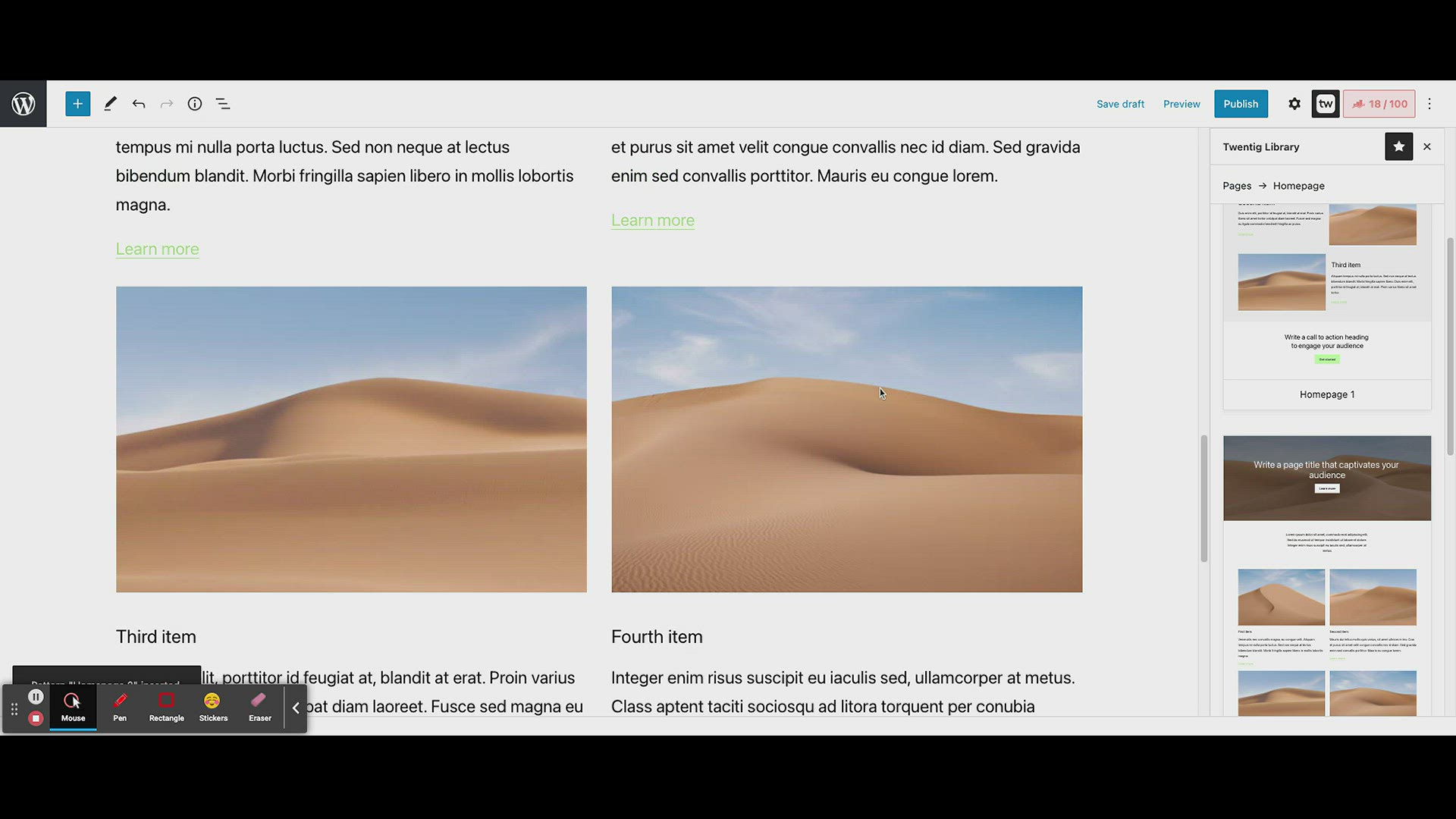 Video thumbnail for Example of Seamless WordPress Building