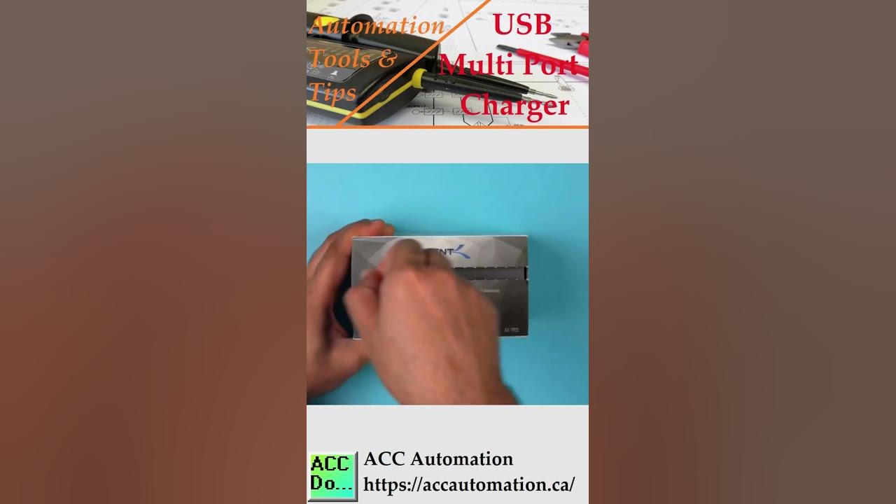 'Video thumbnail for Automation Tools - USB Multi Port Charger'