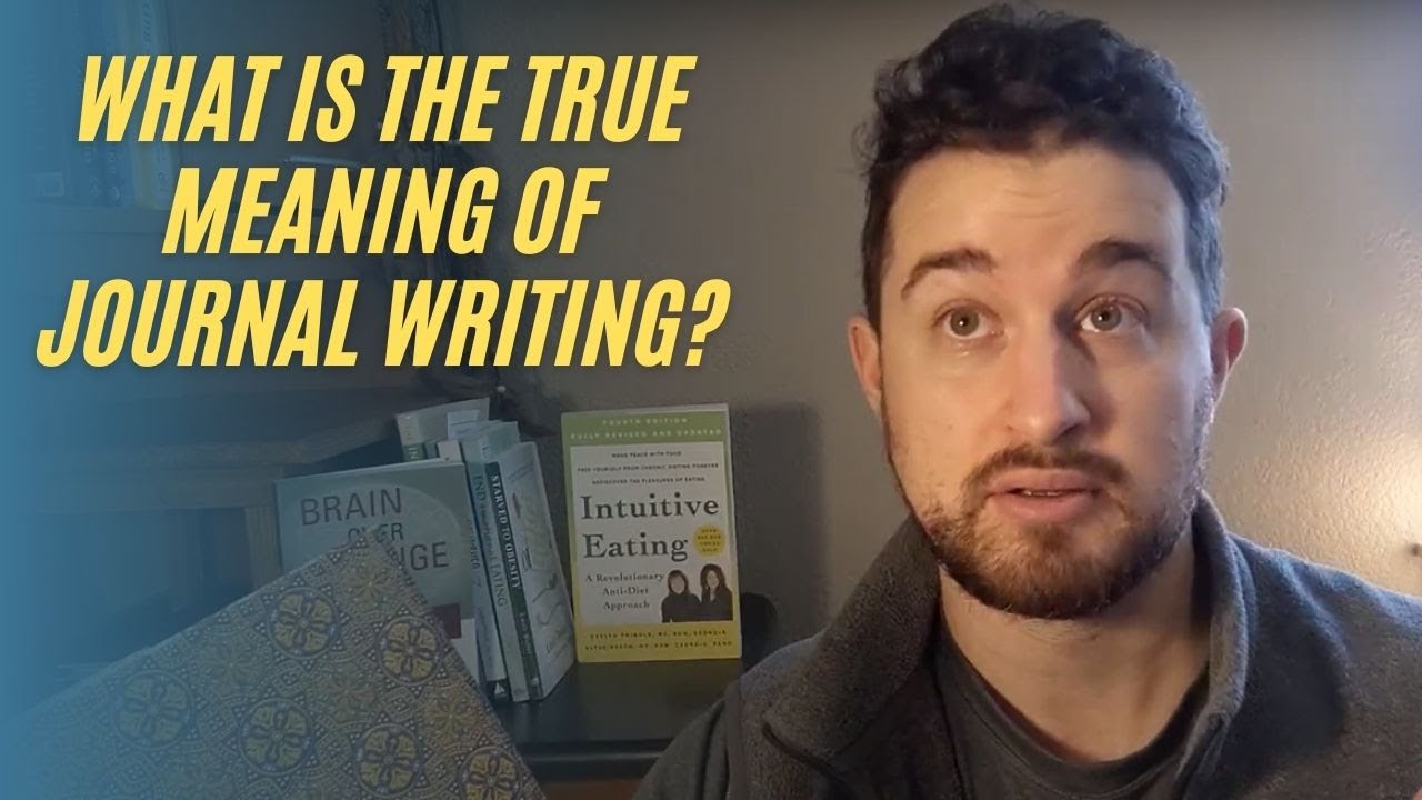 Video thumbnail for What is the true meaning of Journal Writing?
