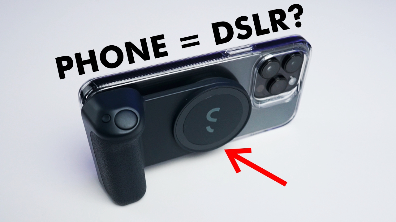 Video thumbnail for SnapGrip Review: Turn Your Phone Into a DSLR?