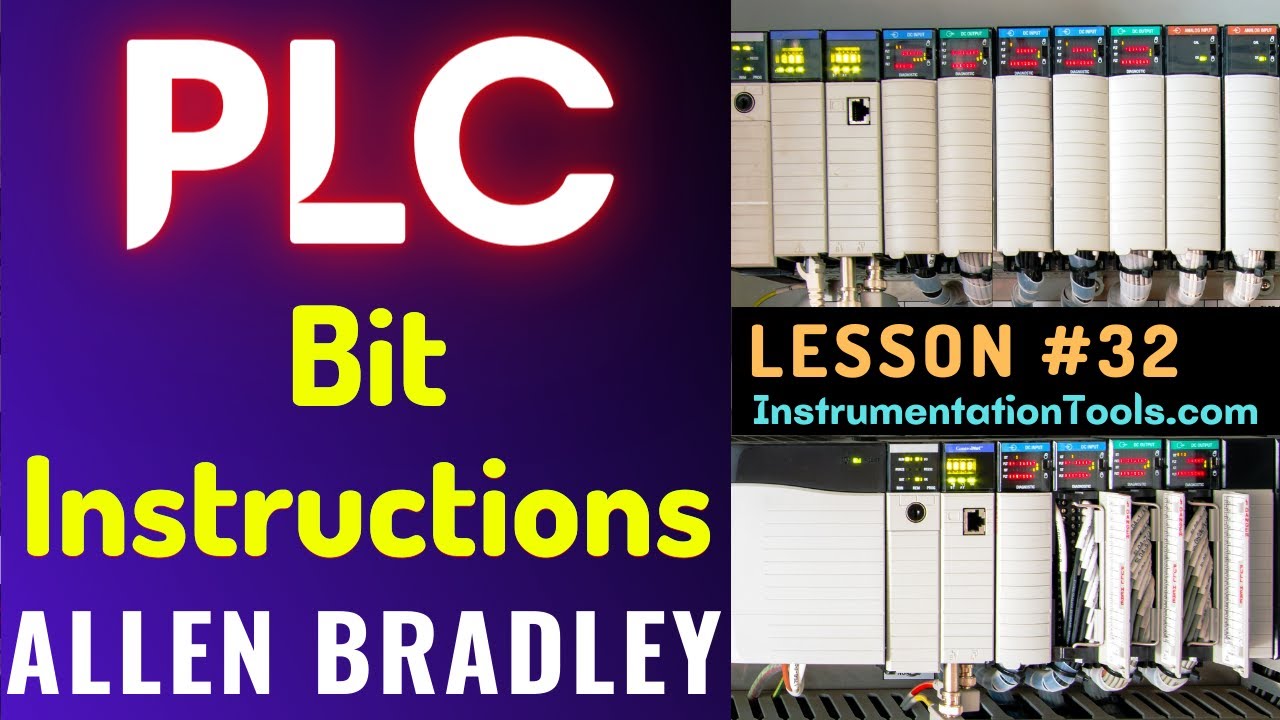 'Video thumbnail for PLC Training 32 - Bit Instructions | One Shot (ONS), One-Shot Rising (OSR), One Shot Falling (OSF)'