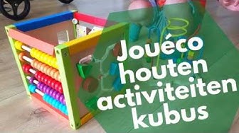 Video thumbnail for Jouéco houten activiteiten kubus