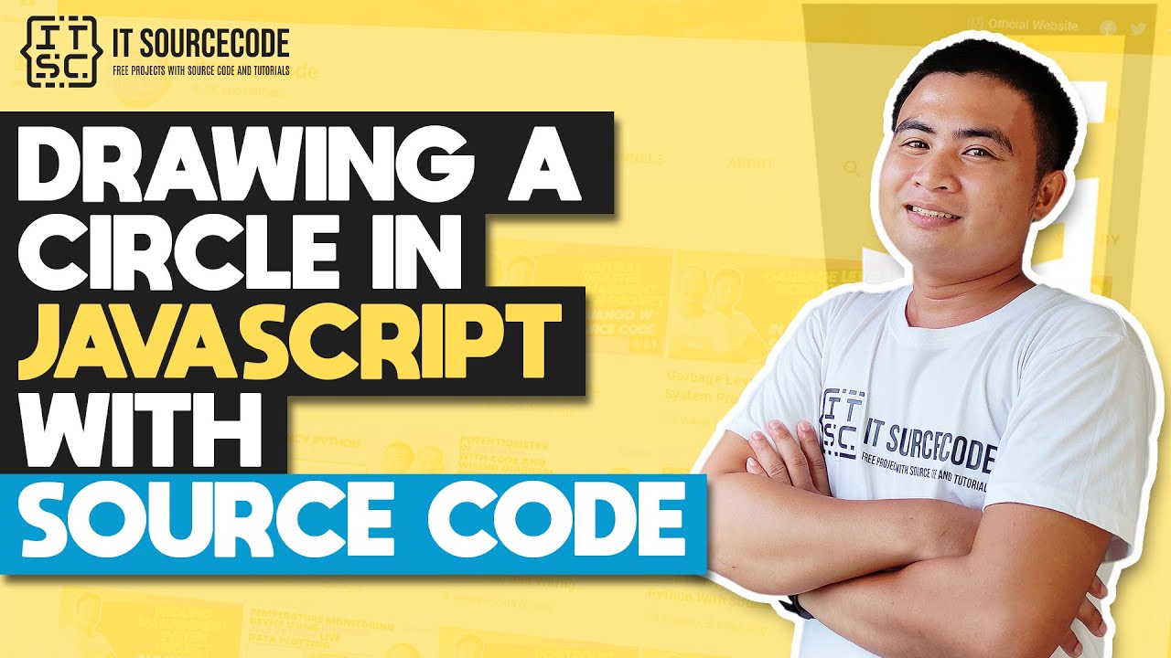 'Video thumbnail for Drawing a Circle in JavaScript with Source Code | JavaScript Projects with Source Code'