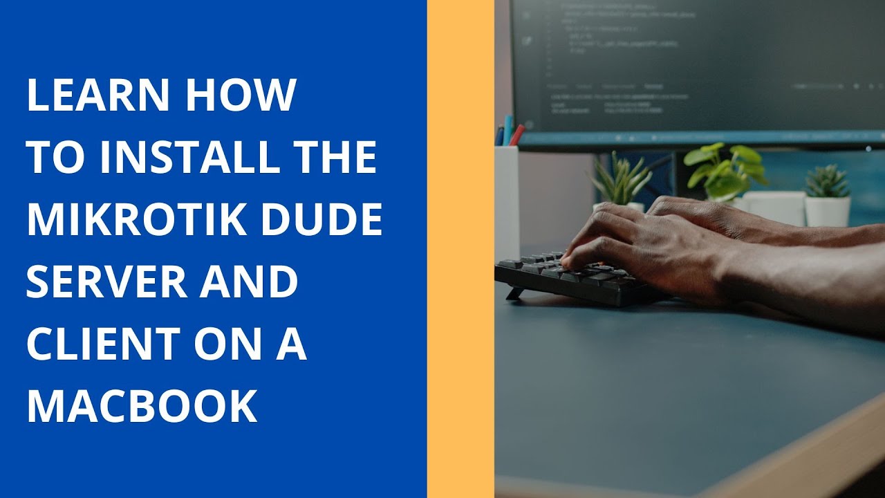 Video thumbnail for LEARN HOW TO INSTALL THE MIKROTIK DUDE SERVER ON A MIKROTIK ROUTER AND THE DUDE CLIENT ON A MAC / PC