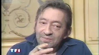 Video thumbnail for Serge Gainsbourg - Journal TF1 - 1991