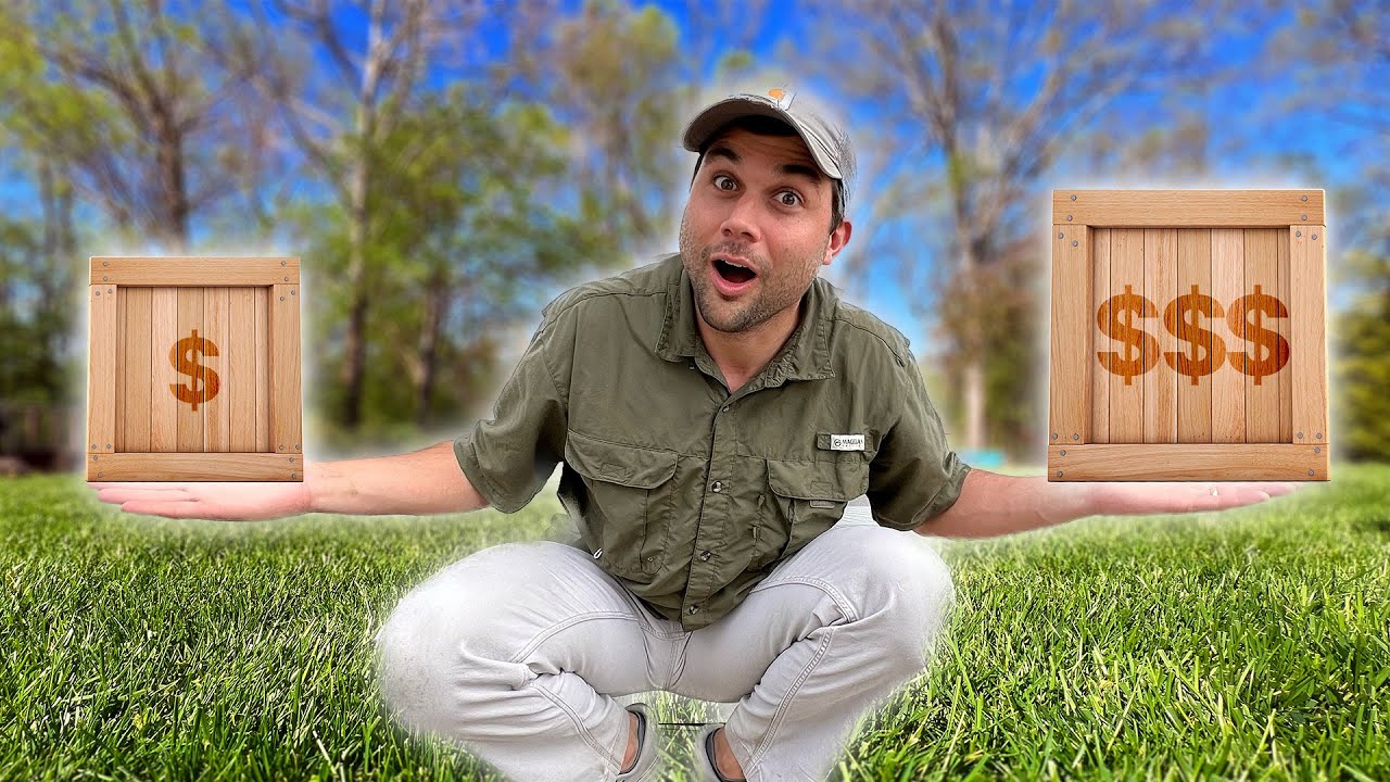 'Video thumbnail for I BOUGHT the CHEAPEST & MOST EXPENSIVE Lawn Mowers I Could Find!'