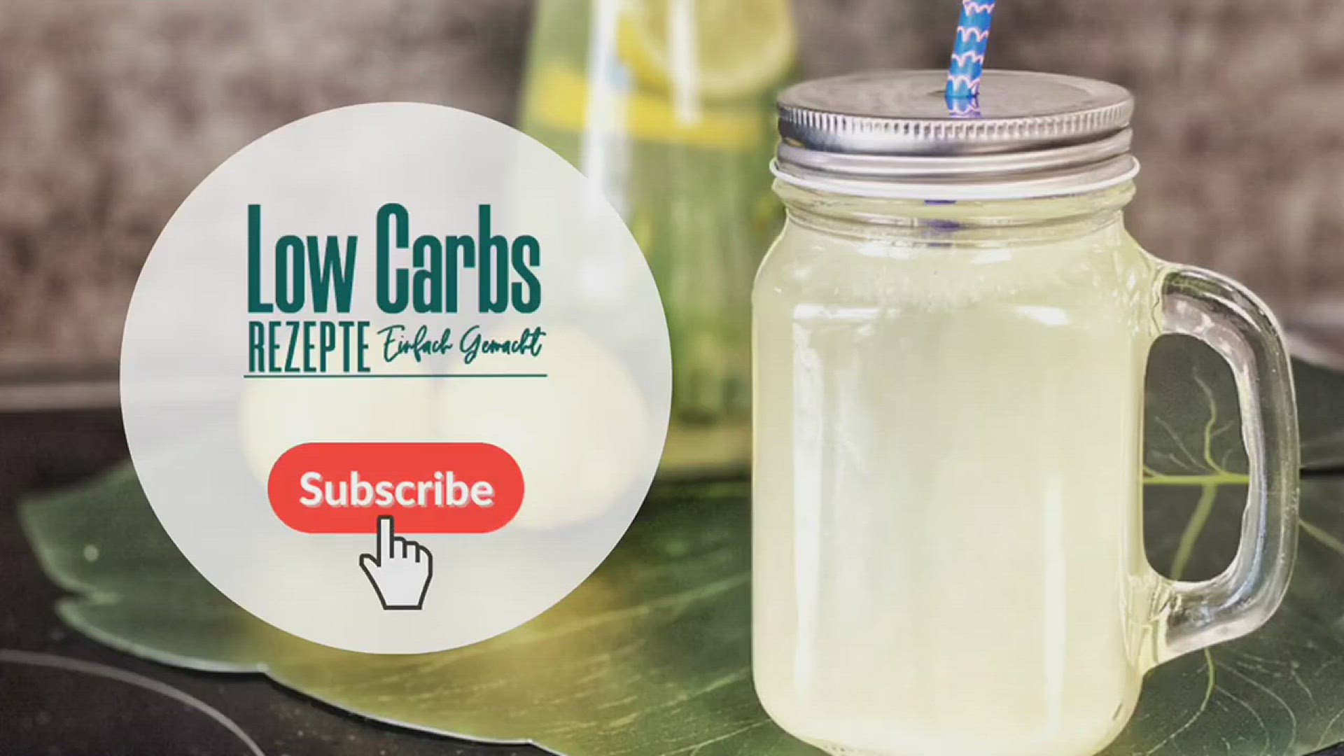 Video thumbnail for Nur 3 Zutaten Gesunde Limonade selber machen ohne Zucker