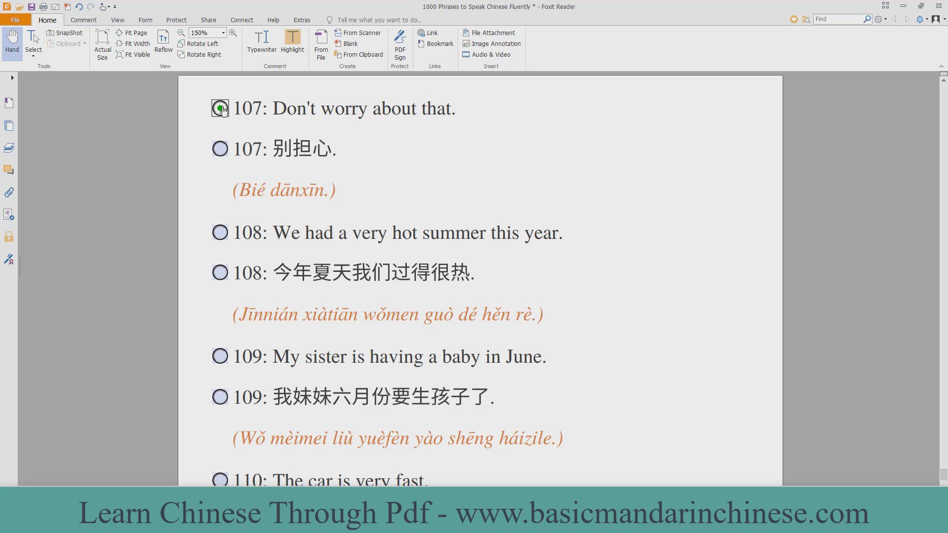 Video thumbnail for Phrases to Speak Chinese Fluently - Part 19