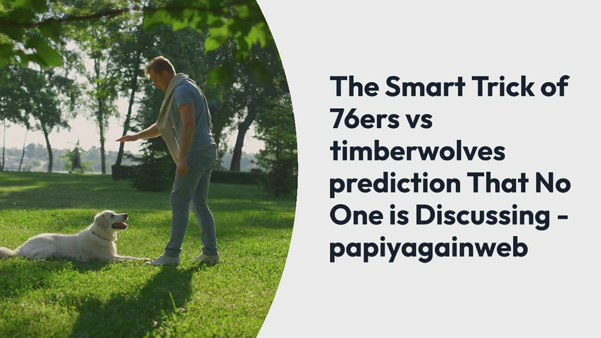 Video thumbnail for The_Smart_Trick_of_76ers_vs_timberwolves