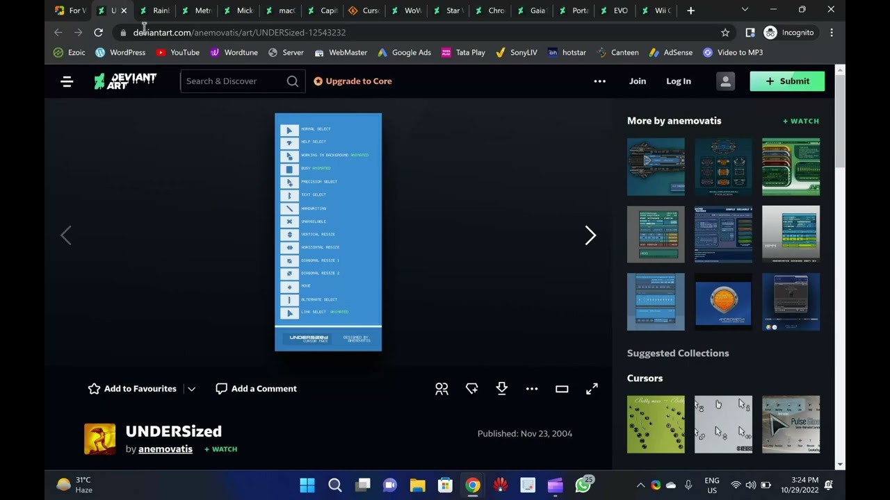 'Video thumbnail for Download 25 Best Mouse Cursors or Pointers for Windows 11 or 10'