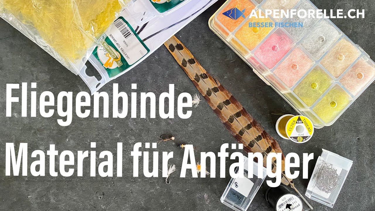 Video thumbnail for Fliegenbindematerial für Anfänger