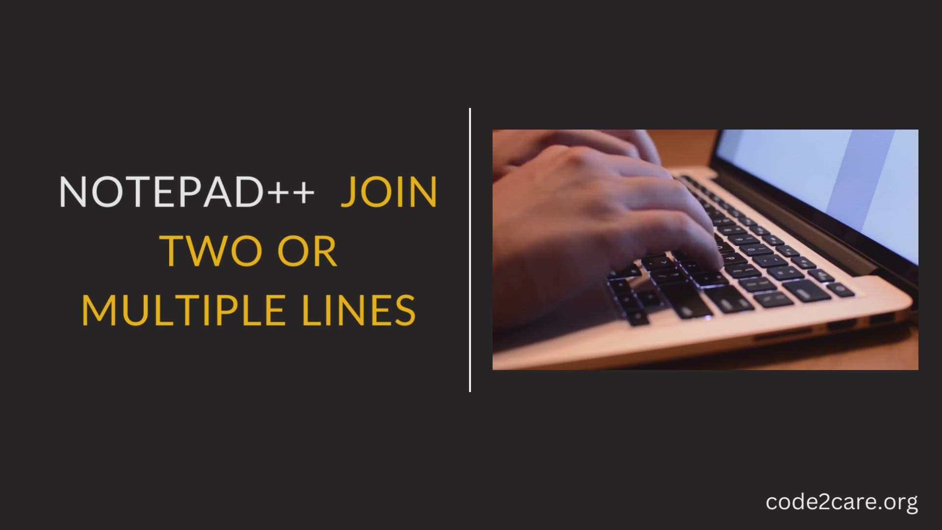 'Video thumbnail for Notepad++ Move Lines UP or Down the order'