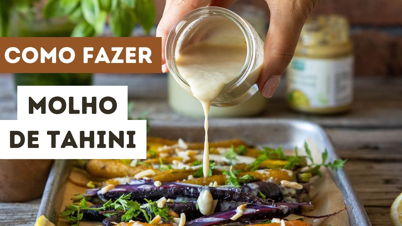 Video thumbnail for Molho de Tahini | Made by Choices