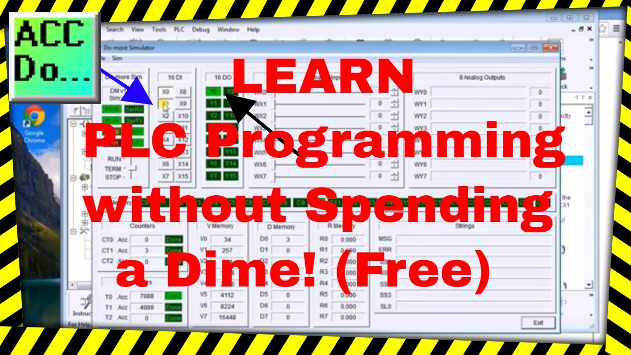 'Video thumbnail for How you can learn PLC Programming at home free without spending a dime'