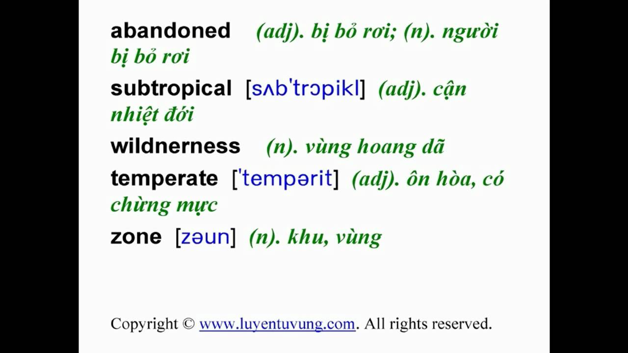 'Video thumbnail for Learn English Vocabulary - Grade 10 - Unit 11 - Lesson 01'
